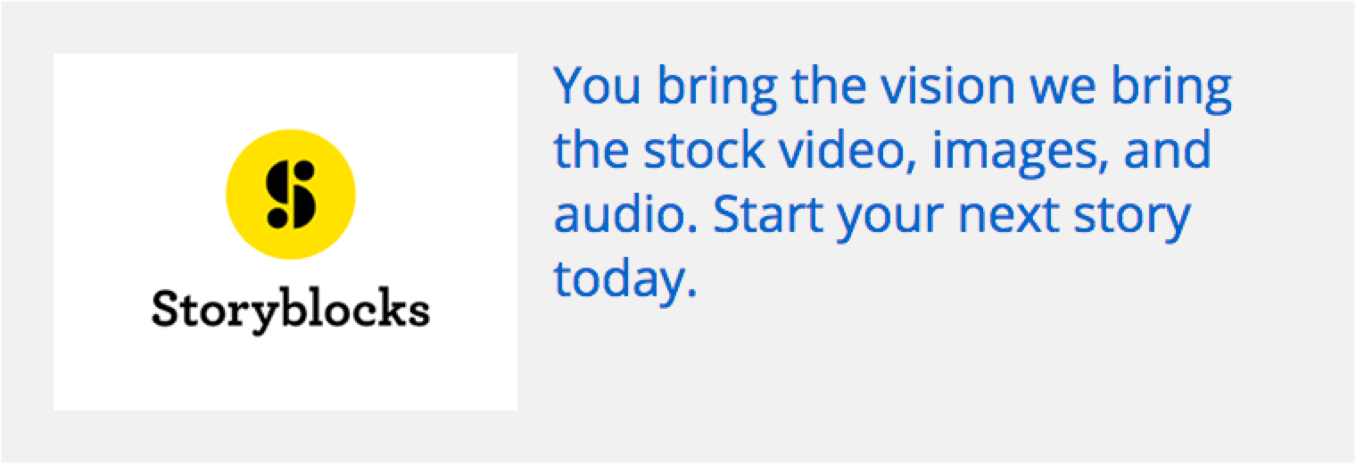 Storyblocks Example