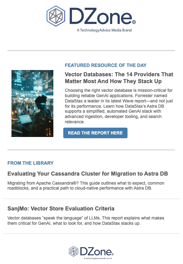 Content Syndication Program placement example